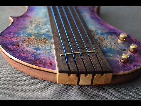 This bass looks like Earth seen from International Space Stacion.. The  Symphony V.III
