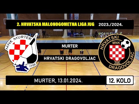 2. HMNL Jug: MURTER - HRVATSKI DRAGOVOLJAC  4:4, 13.01.2024.