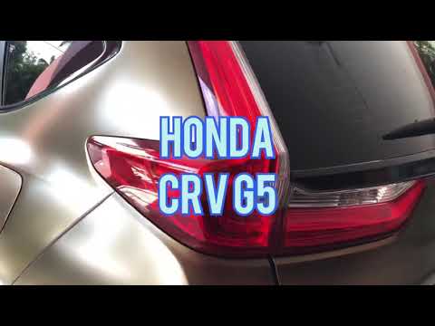 CRV tail lamp smoke coating