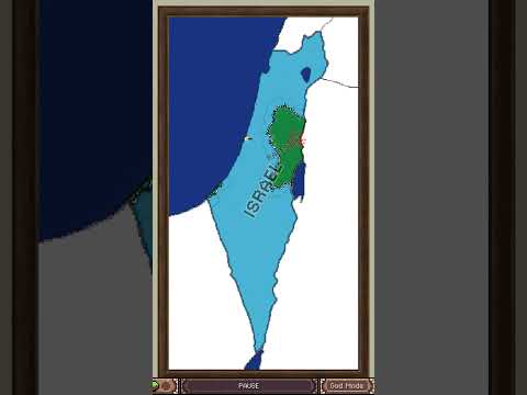 Israel Vs Palestine war on Ages of Conflict: World War Simulator