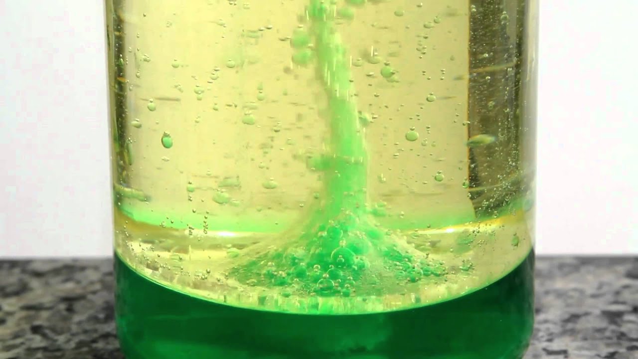 A quase lâmpada de lava (EXPERIÊNCIA)