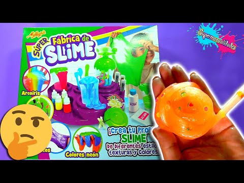 Fabrica de Slime Mi Alegria ¿Vale la pena?  - Supermanualidades
