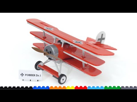 COBI Fokker DR-1 "Red Baron" triplane review 20210629