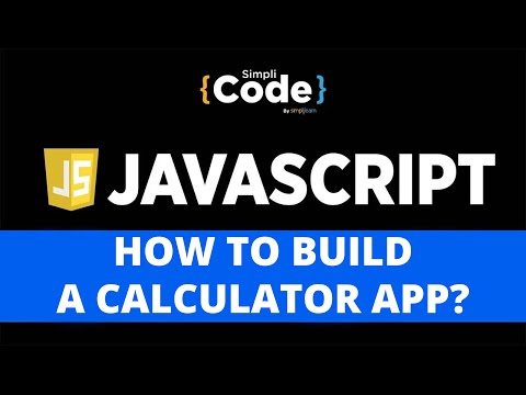 Javascript Project How To Build Calculator App In Javascript Javascript Tutorial Simplicode
