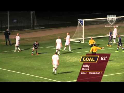 U-23 MNT vs. San Antonio Scorpions: Highlights - Feb. 24, 2012