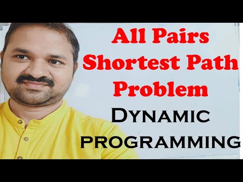 All Pairs Shortest Path Problem Using Dynamic Programming || Floyd Warshall Algorithm || DAA