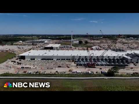 Michigan town erupts over proposed AI data center as fight gets political