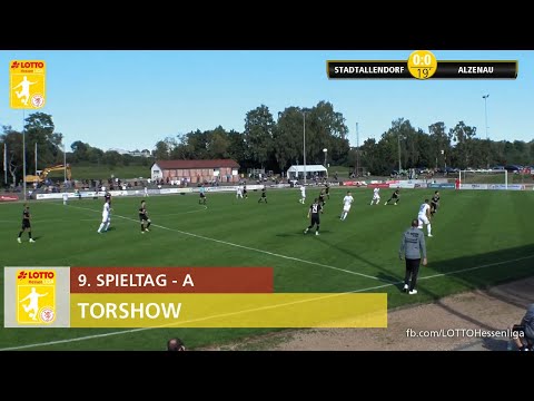Torshow 9. Spieltag LOTTO Hessenliga 2021/2022 - Gruppe A