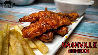 Nashville Chicken | American Fried Chicken recipe | Nashville Hot Chicken | Spicy Fried Chicken