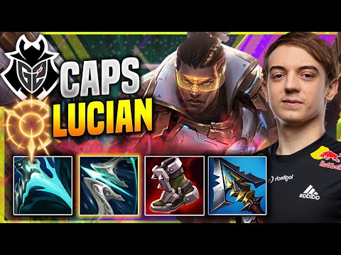 CAPS IS INSANE WITH LUCIAN MID! - G2 Caps Plays Lucian MID vs Sylas! | Season 11