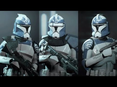 Star Wars Battlefront 2 wolfpack (104th) showcase! (no hud)