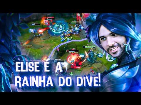 Giving a diving lesson with Elise!