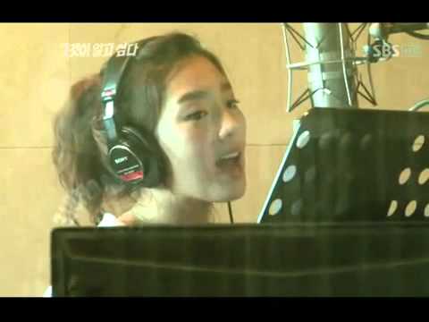 101016 SNSD Taeyeon   Genie Japanese Song Recording