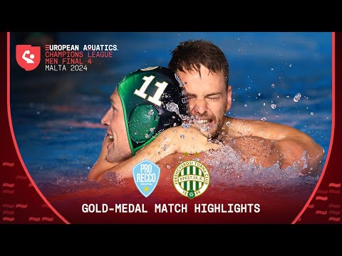 Pro Recco vs FTC Telekom Budapest | 2024 Water Polo Champions League Final | Highlights