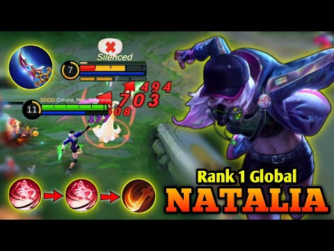 PERFECT COMBO !!! NATALIA best build 2020 - global top 1 NATALIA 2020