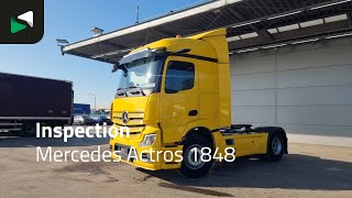 Mercedes-Benz Actros 1848 4X2 StreamSpace Hydraulik MirrorCam Navi LED trekker te koop - Foto 4 | Autoline NL Mercedes-Benz Actros 1848 4X2 StreamSpace Hydraulik MirrorCam Navi LED trekker | Foto 4 - Autoline