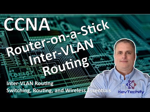 Router-on-a-Stick Inter-VLAN Routing - Inter-VLAN Routing - SRWE - CCNA - KevTechify | vid 14