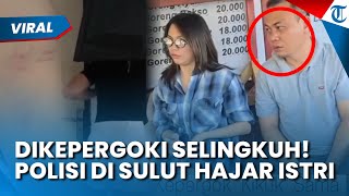 DIPERGOKI SELINGKUH! Polisi di Sulut Ngamuk dan Hajar Istri di Depan Pelakor, Terancam Dicopot