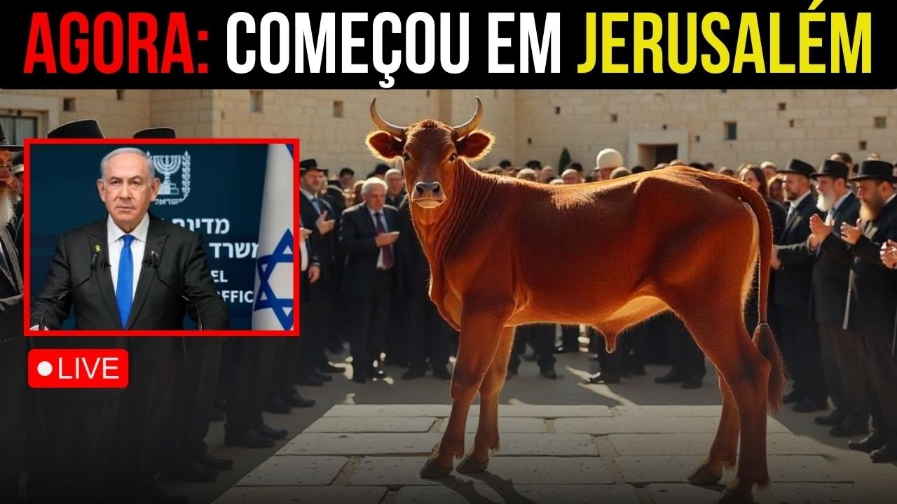 O MUNDO EM ALERTA! 🚨 JERUSALÉM E OS SINAIS DA SEGUNDA VINDA DE JESUS! |