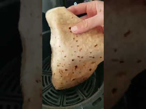 How to reheat frozen Chapati/Bread in Air Fryer