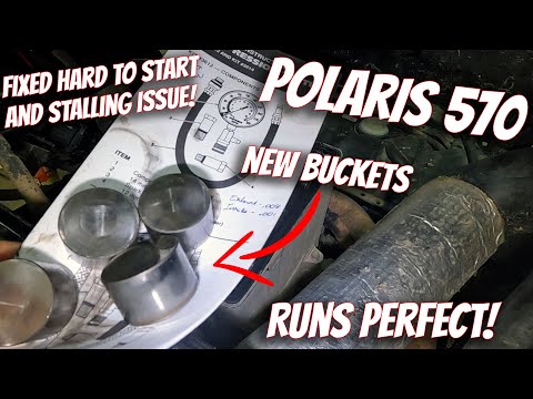 It's running again!  Part 2 of 2 - adjusting valve lash on a Polaris 570 - Final Assembly!