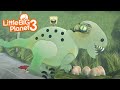 LittleBIGPlanet 3 SpongeBob Finds A Job At Dinosaur Park PS4 Gameplay
