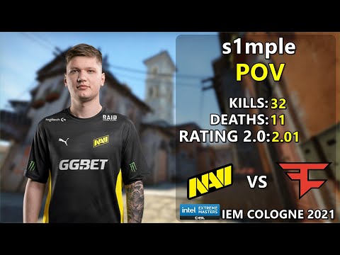 CS:GO POV Demo NaVi S1mple (32/11) vs FaZe (de_inferno)