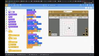 VEXcode VR Grid Map Spiral Level 2