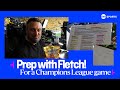 The detail here! 🤓📊 | Prep with Darren Fletcher as he commentates on a Champions League game 🎙️⚽️
