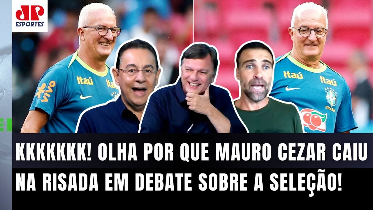 SENSACIONAL! Mauro Cezar CAI NA RISADA após Pilhado ser "PROVOCADO" por Flavio Prado sobre Seleção!