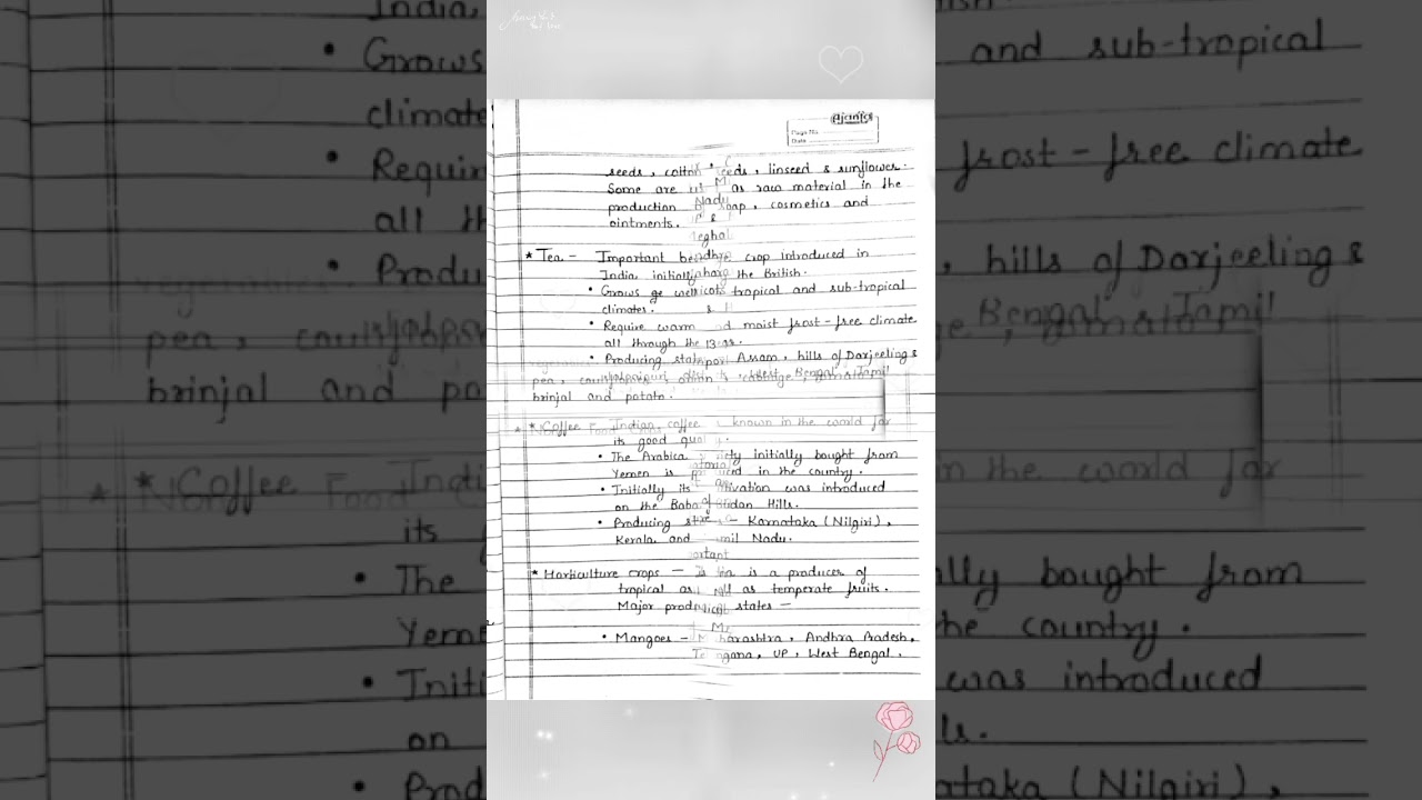 geography class 10 chapter 4 notes #cbse #class10 #study #important #geography #notes #shorts