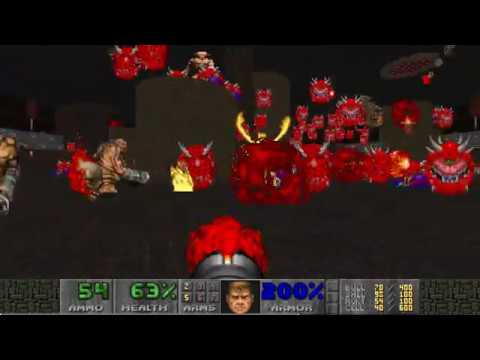 Doom II Chillax2 - Map 7 UV-MAX [TAS] in 10:59