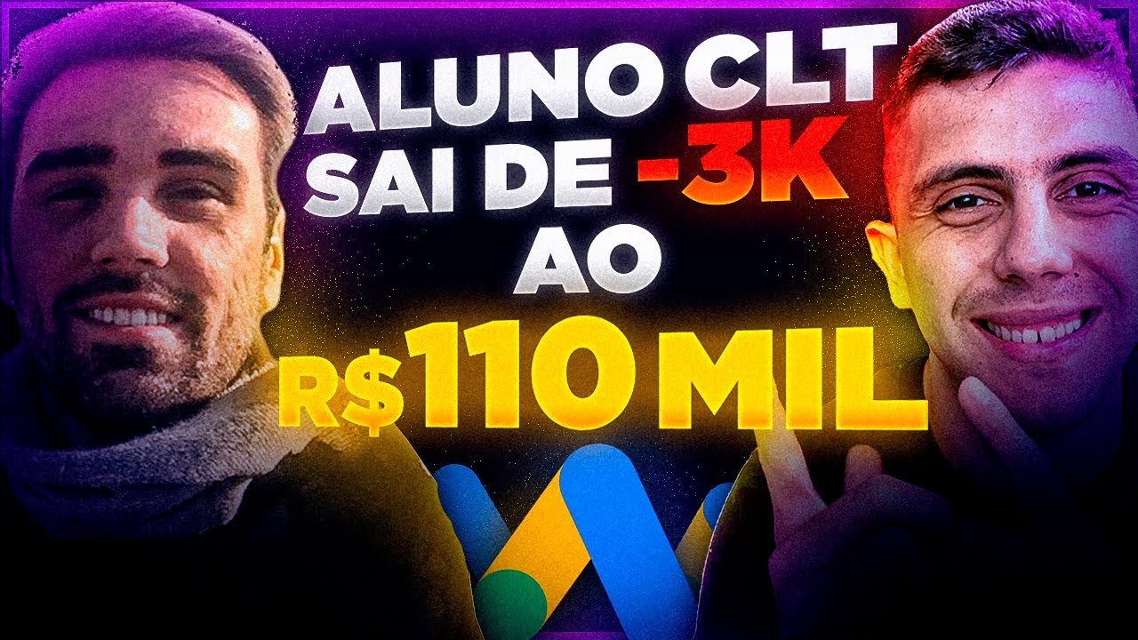 Aluno Faz 110k com Google Ads como Afiliado Vendendo no Brasil e na Gringa