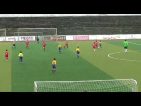 Trenčín 20.6.2010 U10 KAC Košice - MFK Dubnica  1:0