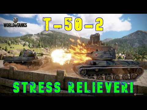T-50-2 Stress Reliever ll Wot Console - World of Tanks Console Modern Armour