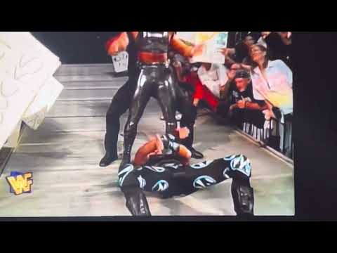 HBK On the Ground HHH & Chyna Stand Above Him and all But Chyna Make Gestures to Her Crotch DX RAW