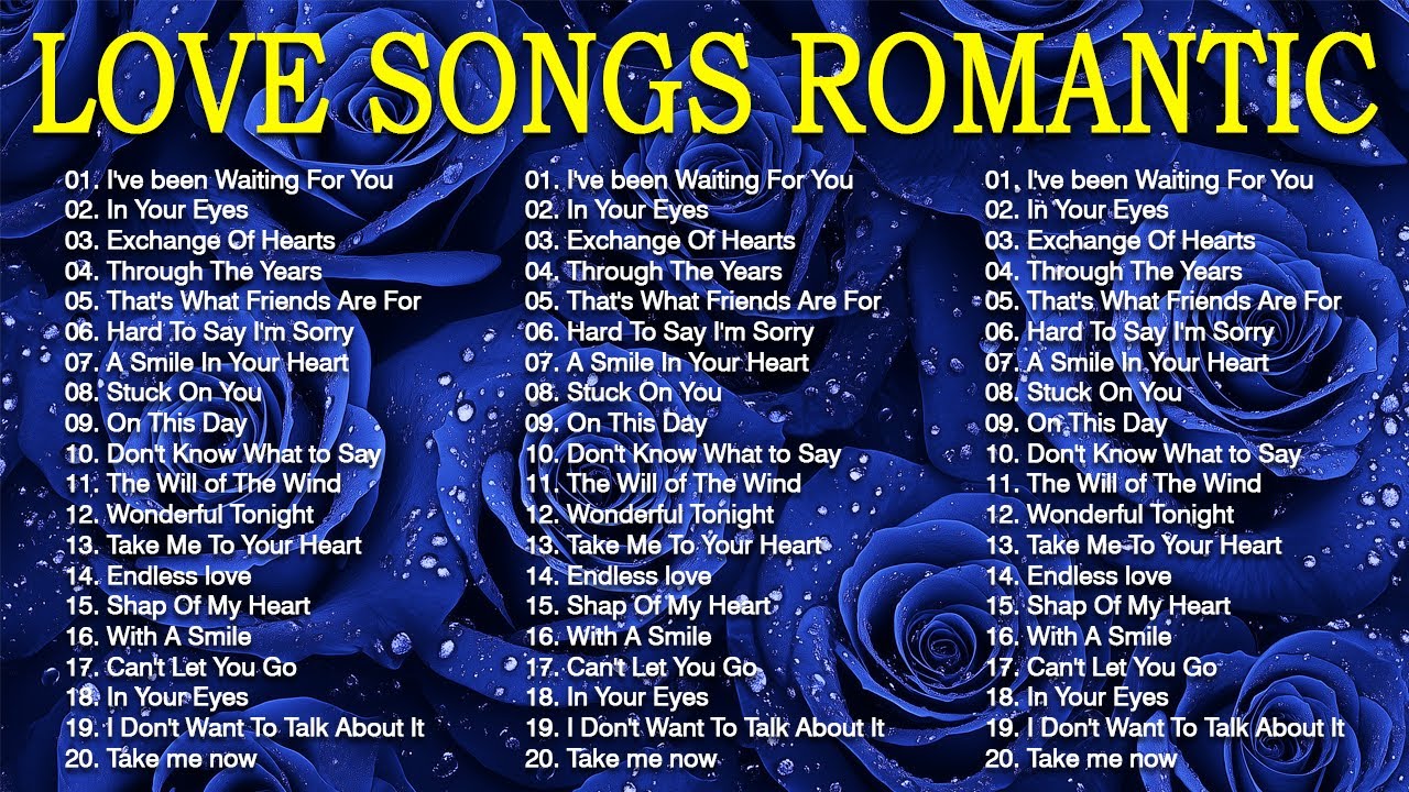 Greates Relaxing Love Songs 80's 90's 💕 Love Songs Of All Time Playlist 💕 Old Love Songs