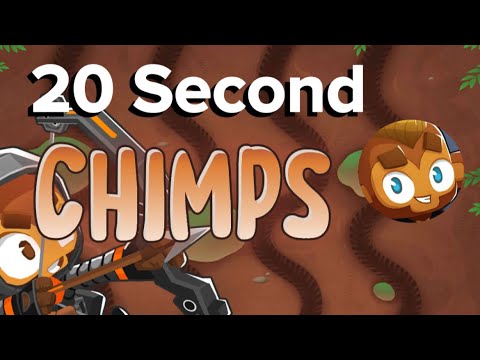 20 Second Strategy - Muddy Puddles CHIMPS BTD6