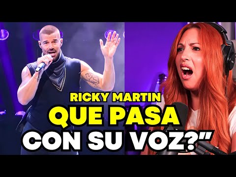 RICKY MARTIN  IMPACTA con ENERGÍA y CAMBIO VOCAL | Vocal Coach Reaction & analysis
