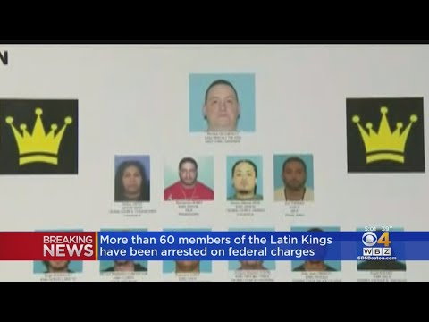 Dozens Of Latin Kings Gang Members Arrested In Massachusetts