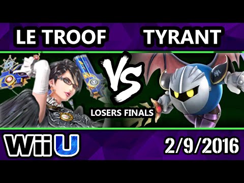 S@X 136 - NME Tyrant (Metaknight) Vs. OCO LE Troof (Bayonetta) SSB4 LF - Smash Wii U - Smash 4