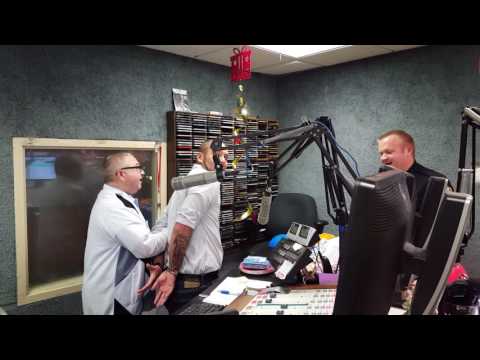 Jimmy Parrott Arrests Chad on WBKR Morning Show