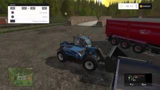 Farming Simulator 2015: Harvesting Chaff and grass to Silage (Silage selling)