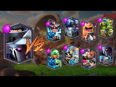 MEGA KNIGHT + PEKKA VS ALL TEAMS | CLASH ROYALE TEAM CHALLENGE
