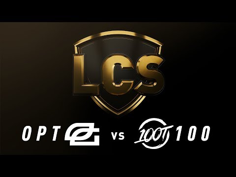 OPT vs. 100 - Week 9 Day 2 | LCS Spring Split | OpTic Gaming vs. 100 Thieves (2019)