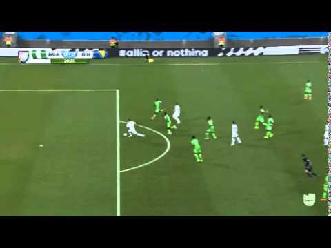 ***Dzeko Wrongly Called Offside*** PROOF NIGERIA CHEATED!!!