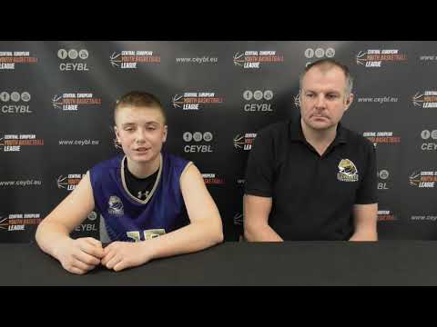 CEYBL U14 - Press conference, 29.10.2022, BA Nymburk - Levharti Chomutov