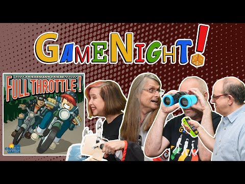 Full Throttle! (Frisiert!) GameNight! Se9 Ep32 - How to Play and Playthrough