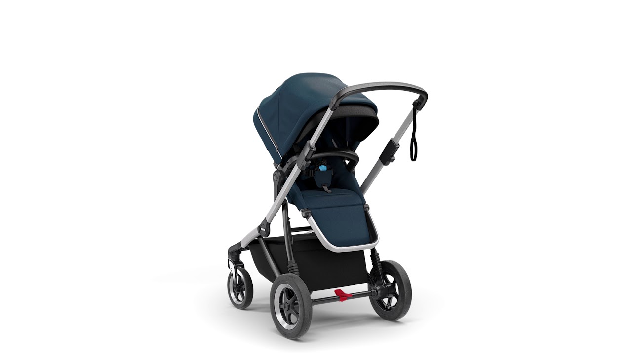Thule Sleek Navy blue - Feture: Reversible seat