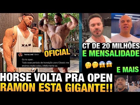 RAMON ENORME - HORSE VOLTOU PARA OPEN E EXPLICOU A DECISÃO + CARIANI E NOVOS DETALHES IRONBERG CT